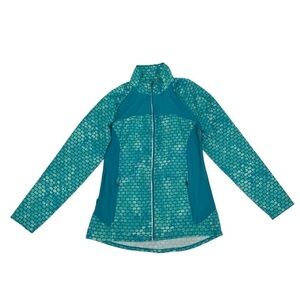 Champion Juno’s Teal Duo Dry Zip Up Athleisure Jacket Size Medium Women’s